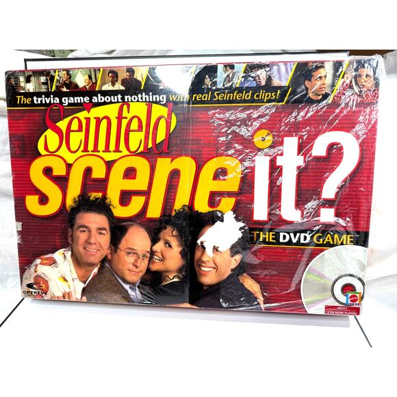 NIB 2008 Mattel SEINFELD SceneIt? - The DVD Game SEALED - Picture 2 of 5